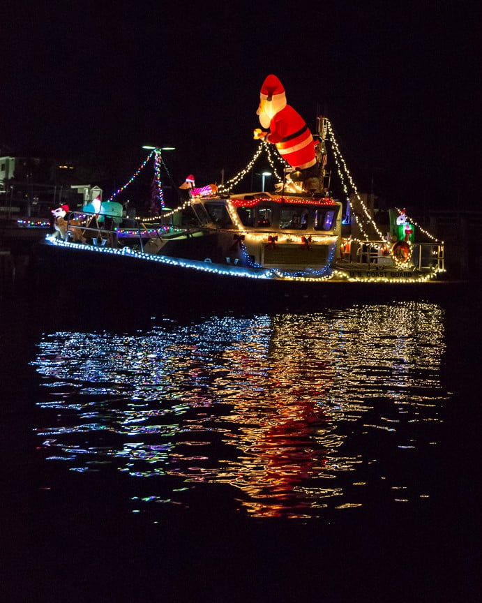 NC Holiday Flotilla Announces Winning Dock Decorators The Rogue